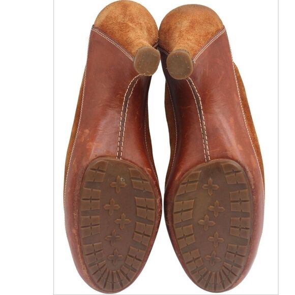 Cole Haan Suede Leather Clogs Shoes Slip-On Mules Tan Women's Size 8.5 B - Picture 6 of 9